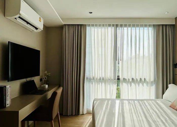 1br Luxury Queen In Sukhumvit,bts And Shuttle Bus Service 招待所 曼谷