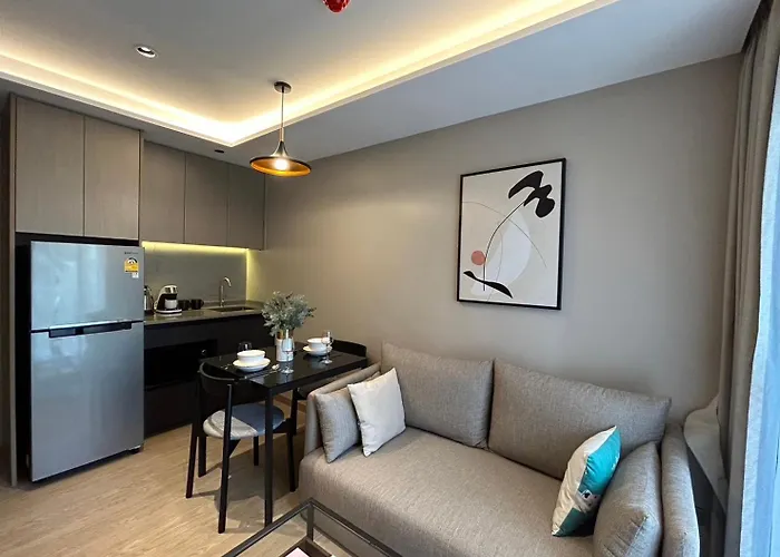 1br Luxury Queen In Sukhumvit,bts And Shuttle Bus Service 曼谷