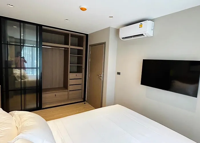 1br Luxury Queen In Sukhumvit,bts And Shuttle Bus Service 3* 曼谷