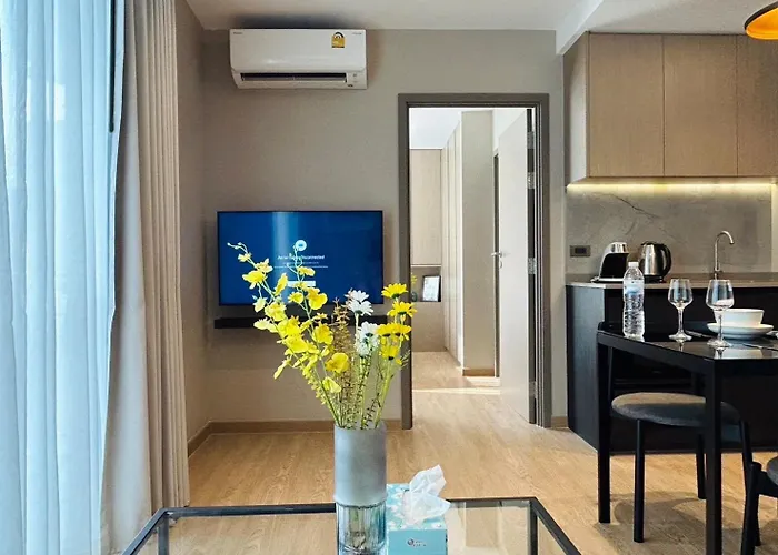 1br Luxury Queen In Sukhumvit,bts And Shuttle Bus Service 3*